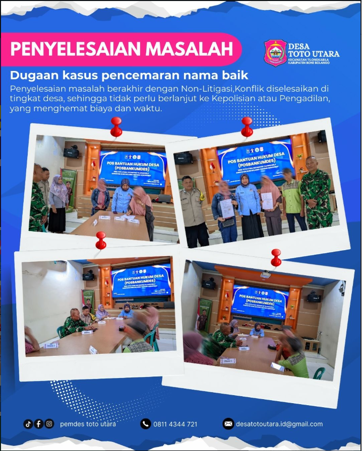 Penyelesaian Masalah Dugaan Kasus Pencemaran Nama Baik
